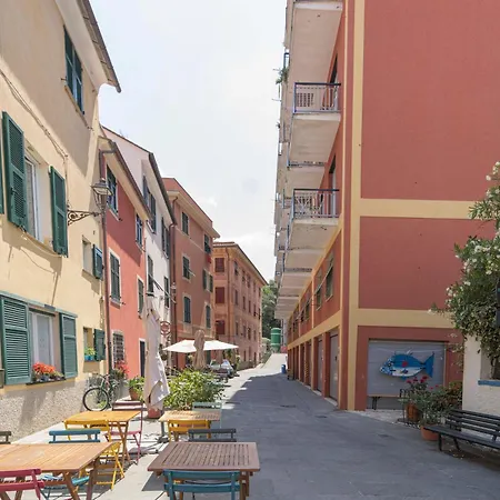096 - Casa Al Borgo Cavi Di Lavagna, 150 Metri Dal Mare Appartement *